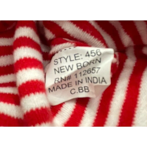 Red Buc-ee’s Bucee Beaver Baby Hat, Size Newborn - Picture 4 of 4